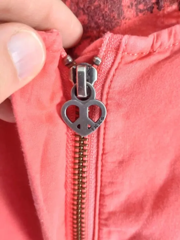 Veste fille corail IKKS taille 12 ans - photo numéro 4