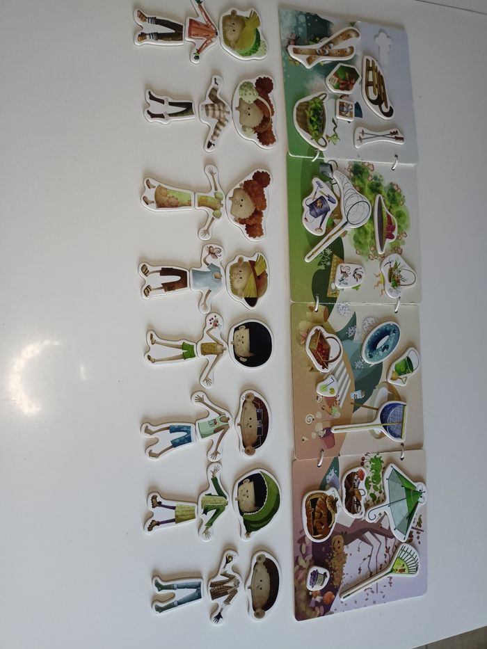 Meli mélo des saisons aimanté nature et découvertes complet - photo numéro 5