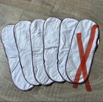 Lot de 5 booster/insert Geffen