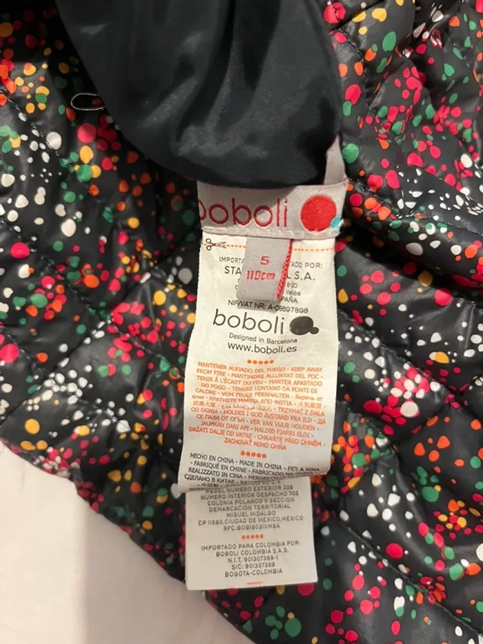 Doudoune réversible boboli 5 ans - photo numéro 7