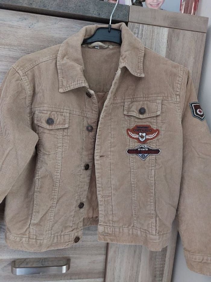 Elégante Veste velours Pocopiano