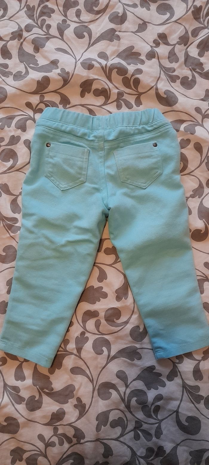 pantacourt bleu Terre de Marins 2 ans - photo numéro 3