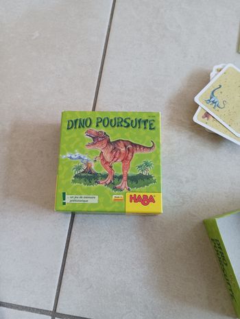 Jeu dino poursuite de Haba