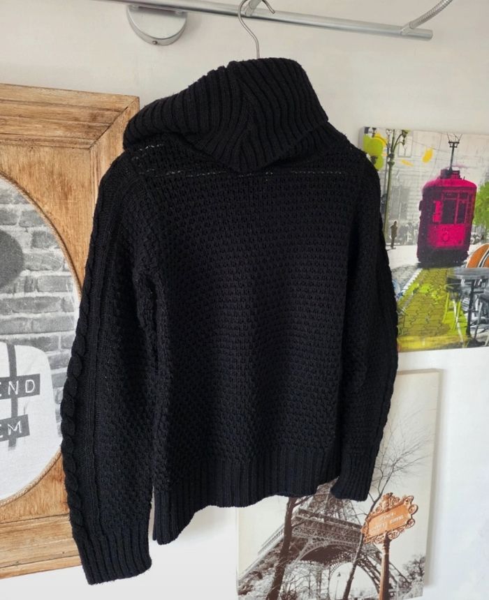 Pull gros col roulé - photo numéro 4