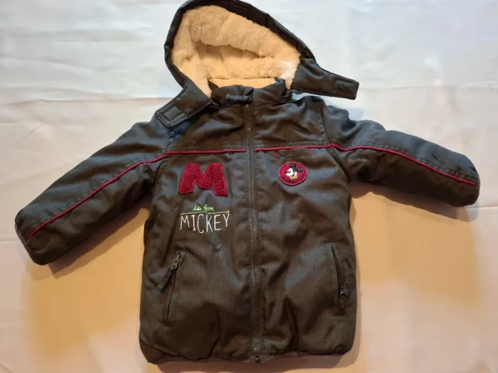 Manteau hiver 9 mois Disney Mickey - photo numéro 2