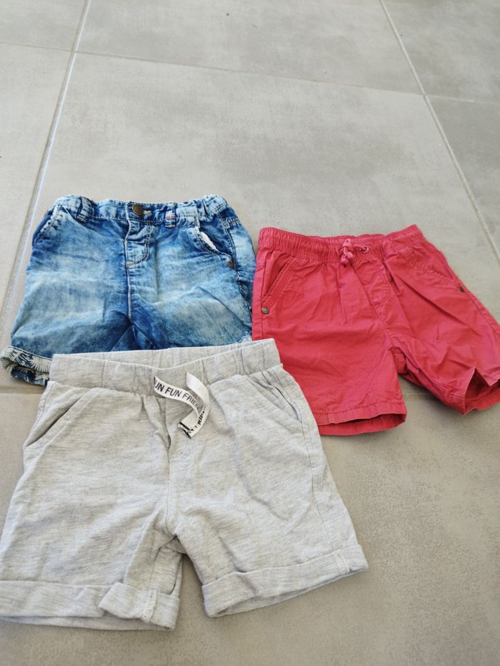 Lot de 3 shorts