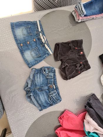 Lot short jupes 6 mois
