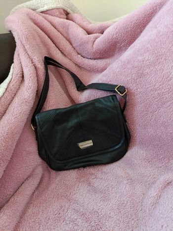 Sac à main noir Ted lapidus