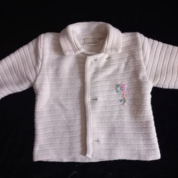 Gilet bébé 1 mois