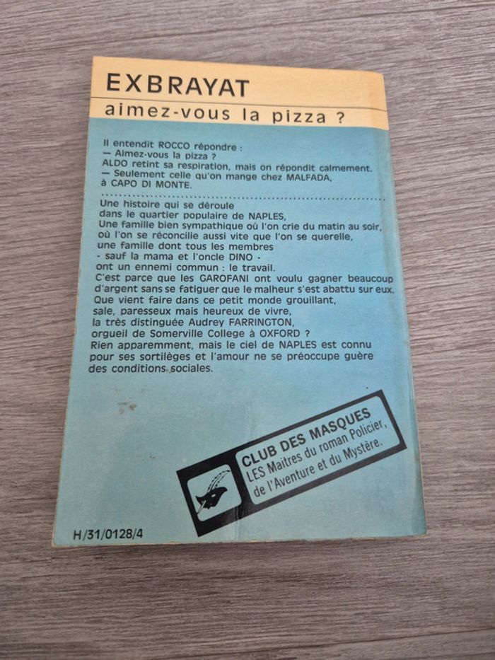 Aimez-vous les pizza ancien Charles Exbrayat - photo numéro 2