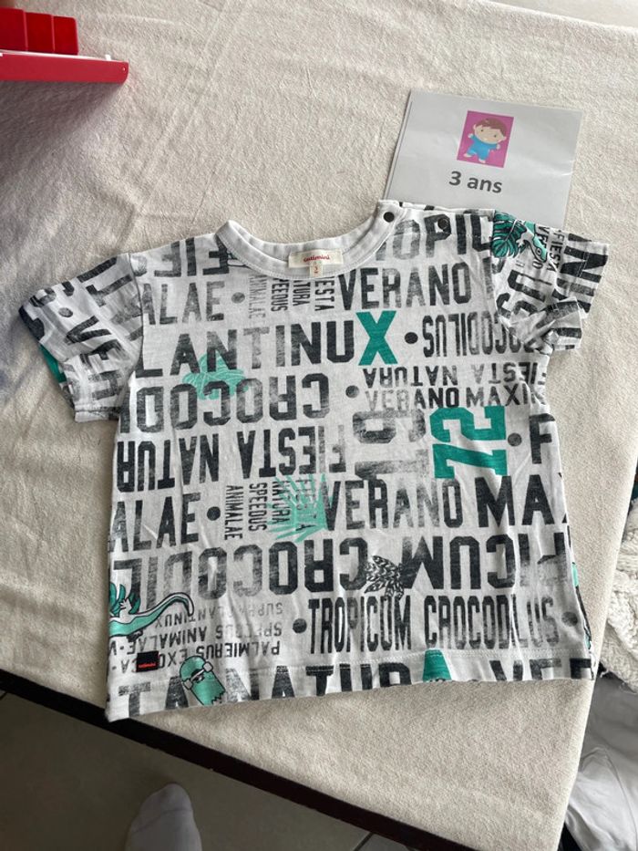 T-shirt catimini, trois ans, neuf - photo numéro 2