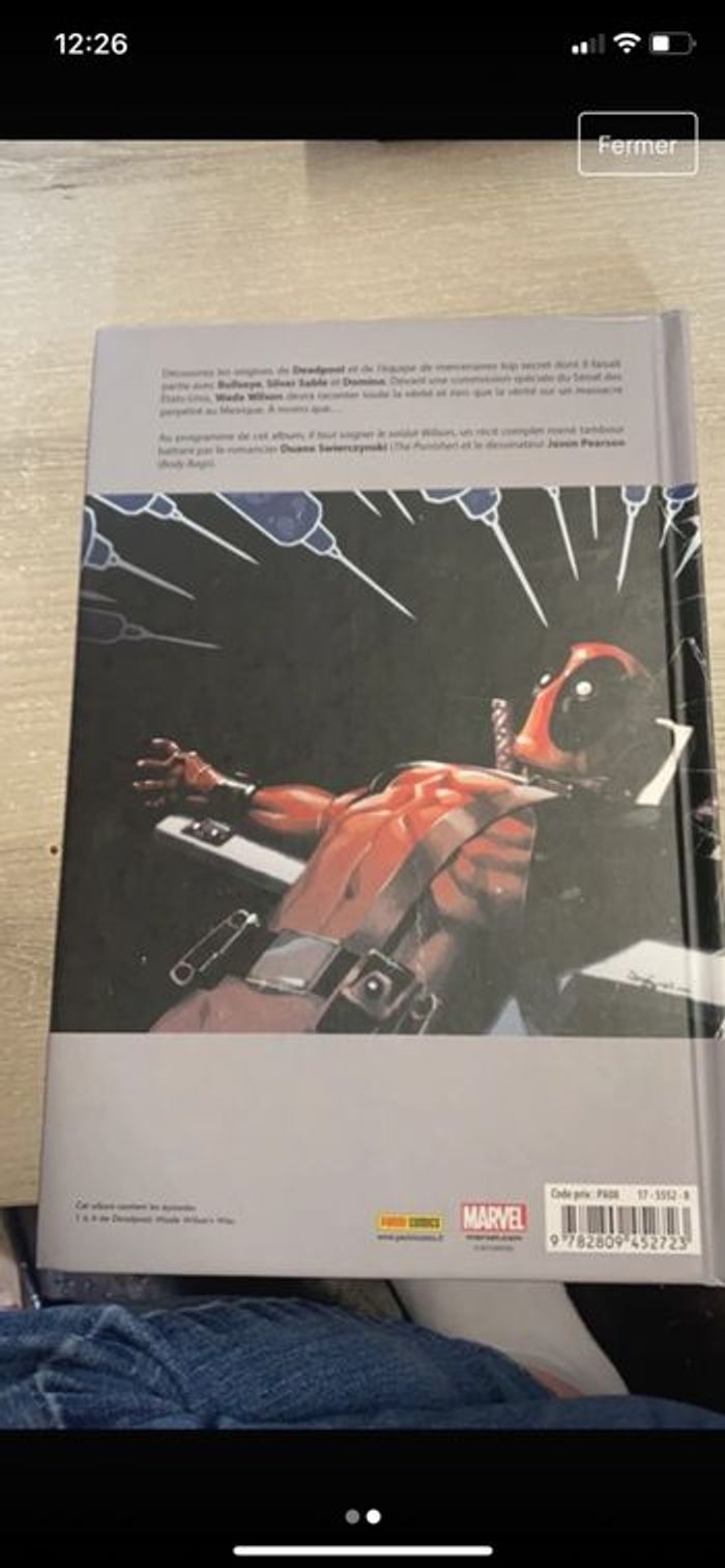 Bd deadpool Marvel - photo numéro 2