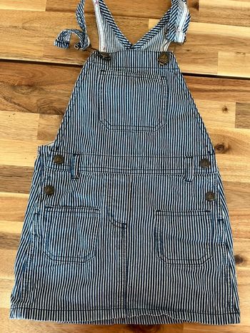 Robe salopette petit bateau - 4 ans