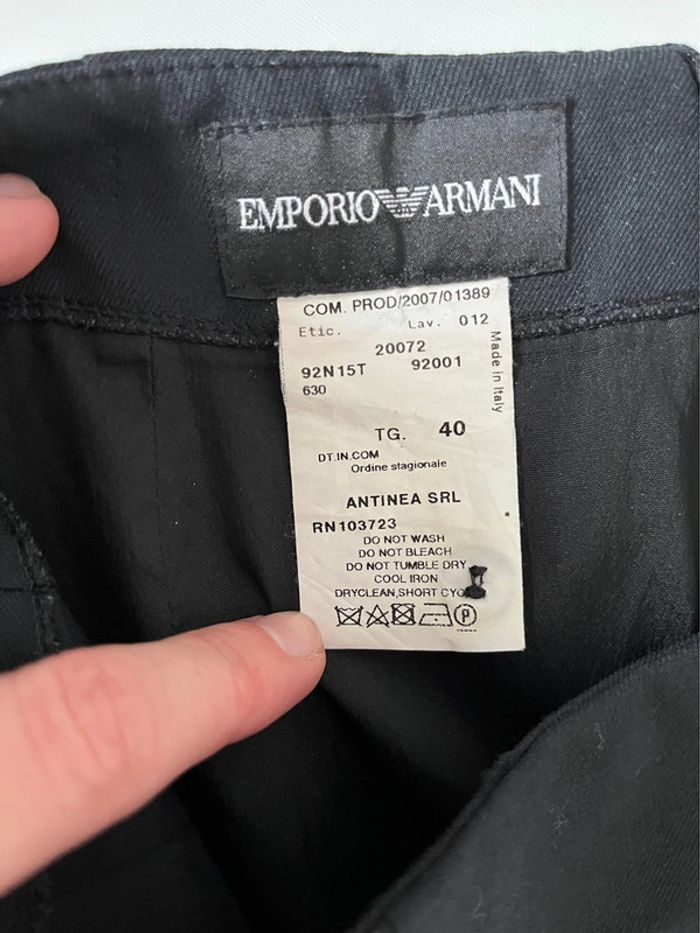 Jupe noire Emporio Armani - photo numéro 3