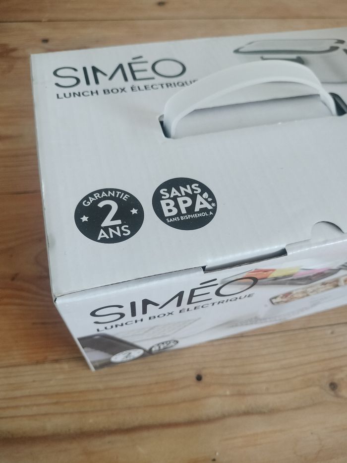 Lunch box électrique Siméo neuve pour repas chauds au bureau - photo numéro 2