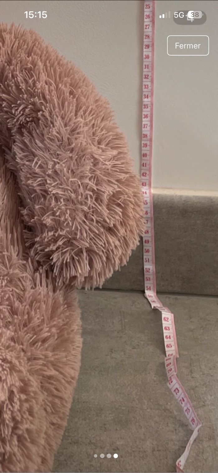 Ours en peluche marron 54 cm – doudou tout doux 🧸 - photo numéro 4