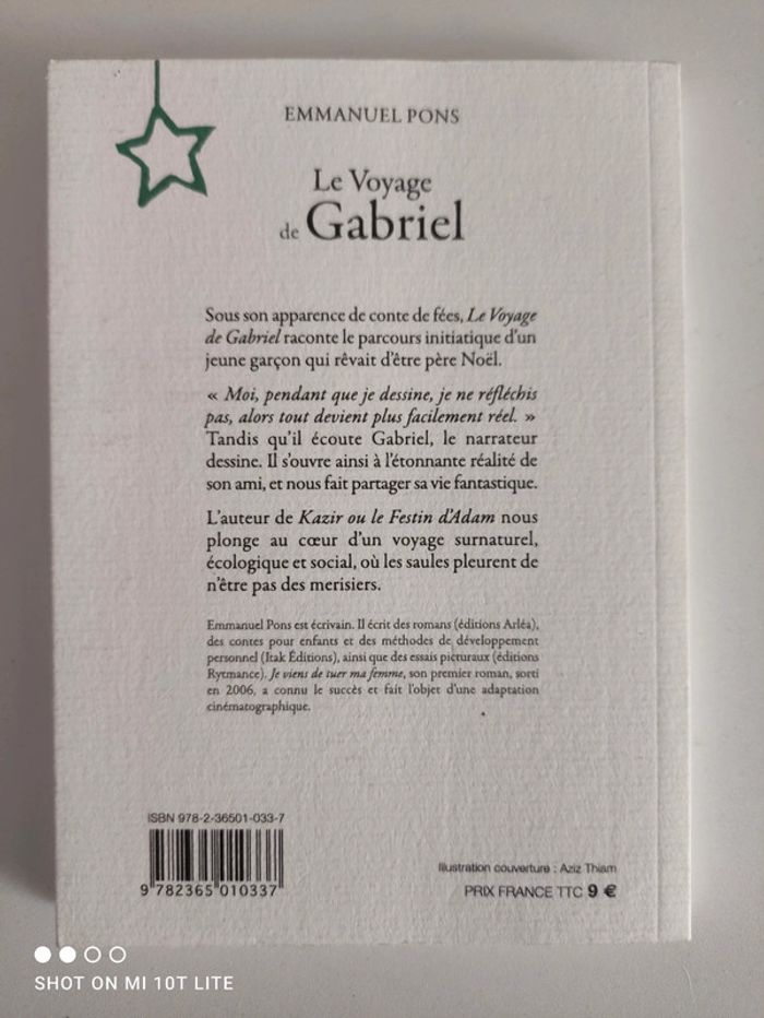 Le voyage de Gabriel - photo numéro 2