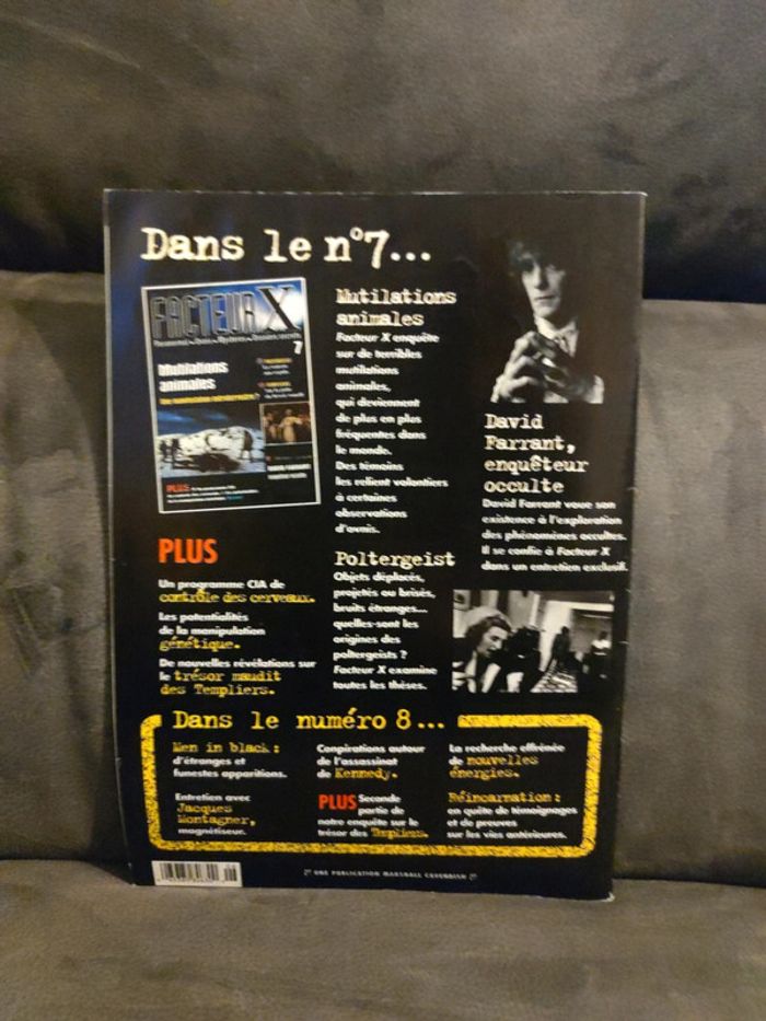 Magazine vintage facteur X numéro 6 - photo numéro 2