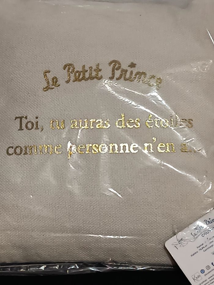 Coussin neuf le petit prince - photo numéro 6