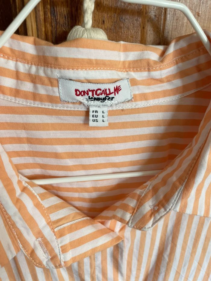 Chemise rayée L - photo numéro 2