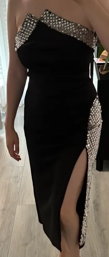 Robe noire elegante ASOS