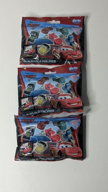 [Tomy] lot de 3 gacha Cars 2 buidable figures