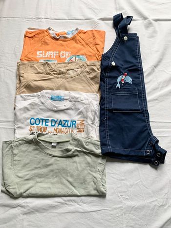 lot vêtements 12 mois
