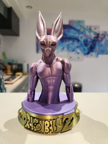 Figurine Dragon Ball Super – Dyspo (Pride Troopers) – Buste collector – Impression 3D