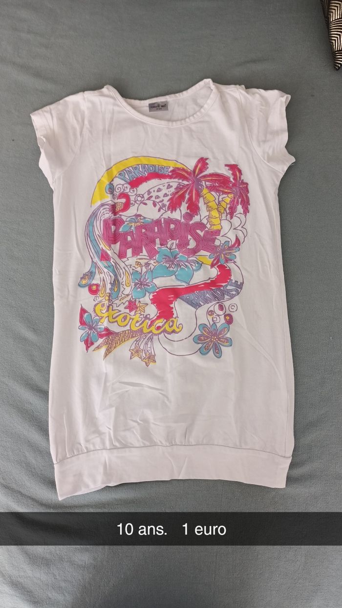 Tee-shirt fille - photo numéro 4