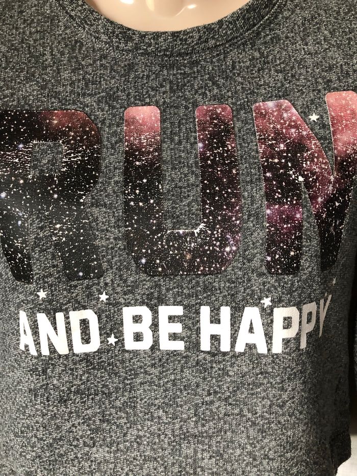 Pull sweat gris anthracite chiné 12 ans Kiabi - photo numéro 3