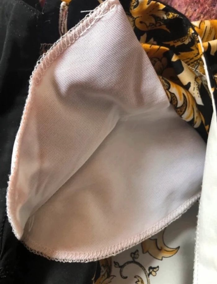 Vintage baroque pattern shirt / Chemise vintage motif baroque Françoise de France - photo numéro 11