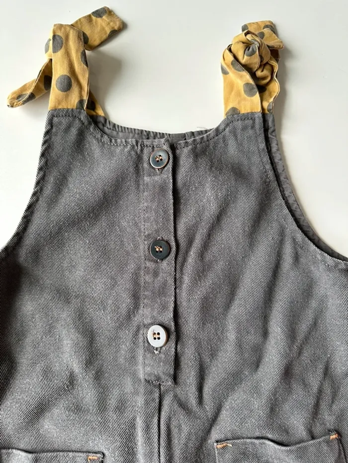 Salopette grise Zara - photo numéro 2