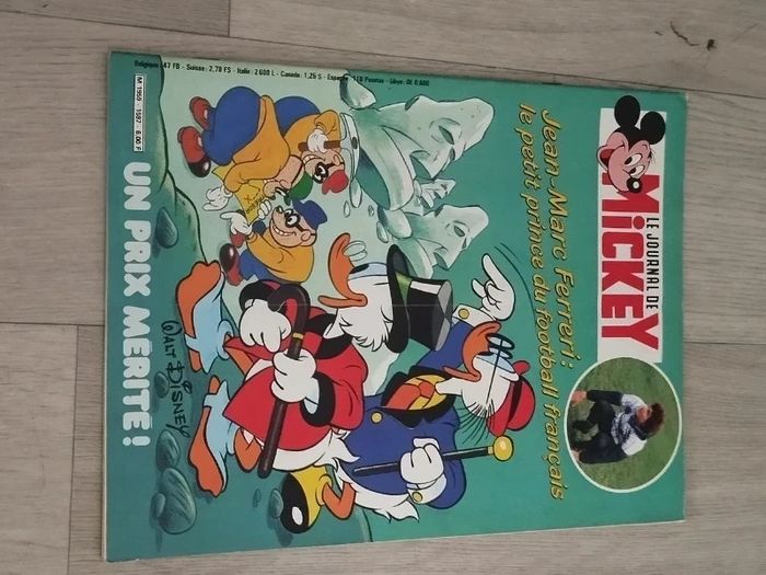 Lot Vintage 7 magazines Journal de Mickey année 1983 L057  7593973615 - photo numéro 7