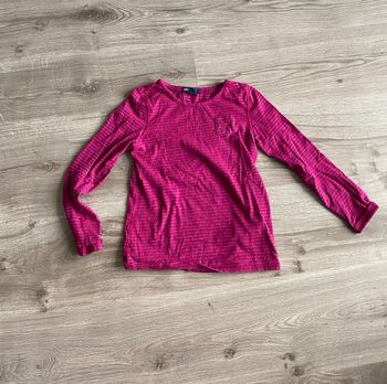 Haut manche longue rose fushia Gapkids 6-7ans