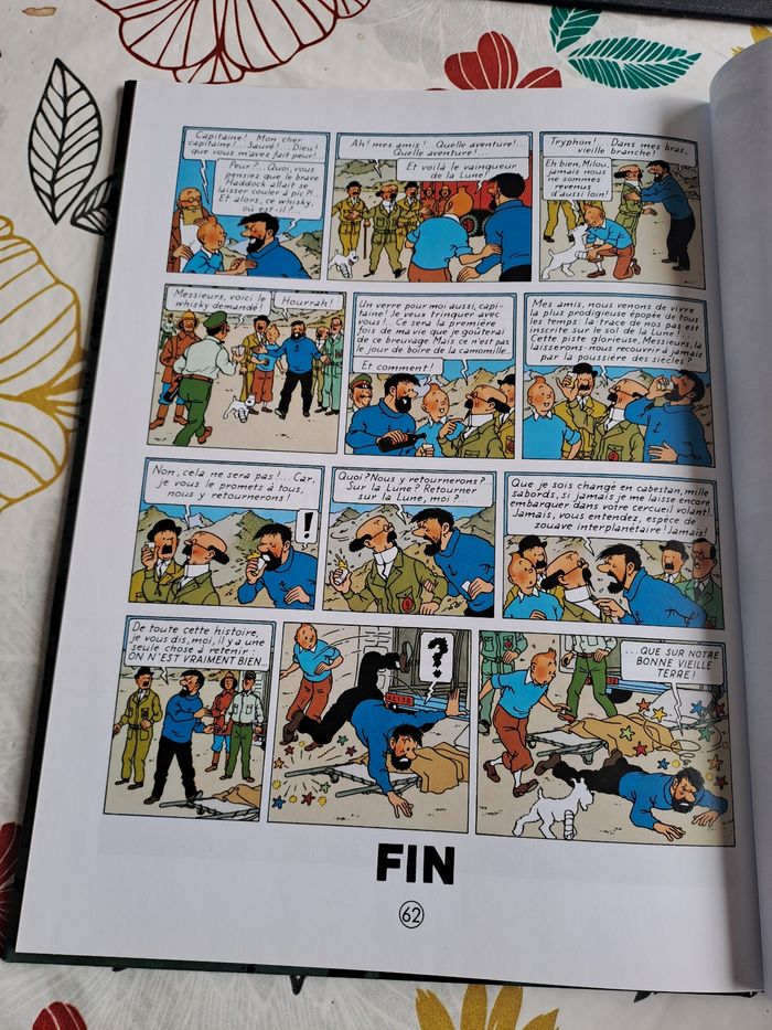 Les aventures de tintin on a marché sur la lune - photo numéro 4