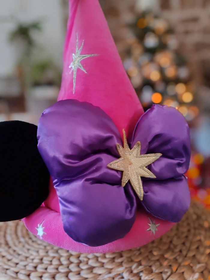 Chapeau de sorcier fantasia - rose et violet - photo numéro 6