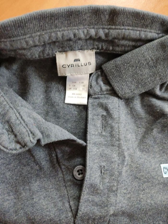 Polo Cyrillus taille 8/10 ans - photo numéro 5
