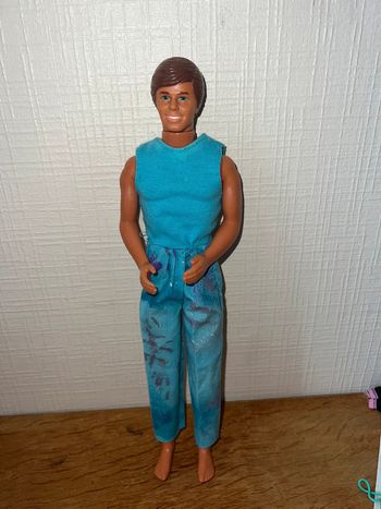 Ancien Ken vintage western Fun 1989 - Barbie Mattel