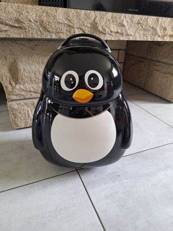 Valise enfant pingouin