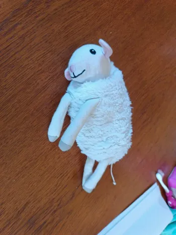 Peluche musicale Mouton blanc
