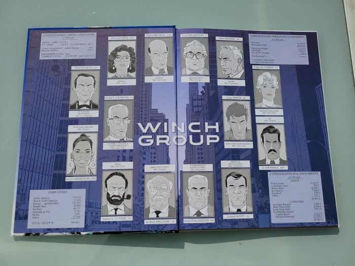 BD Largo Winch : La voie et la vertu, La Loi du Dollar, album double 20 ans tome 9 et 10 - photo numéro 9