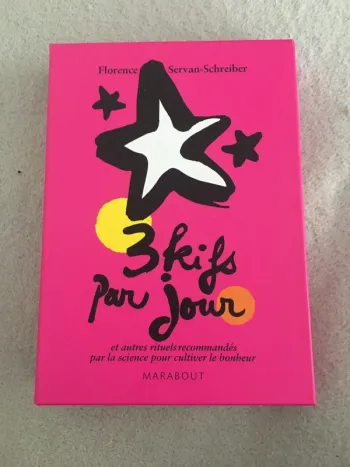 Coffret livre 3 kifs par jour Neuf