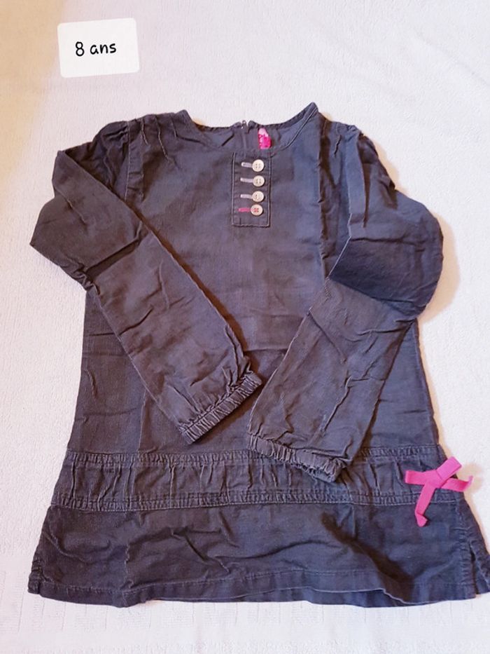 Tunique velour kiabi 8 ans