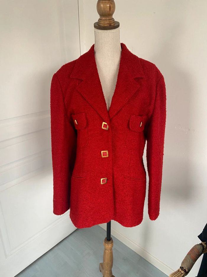 Tailleur Jupe rouge Ralph luigi taille 40