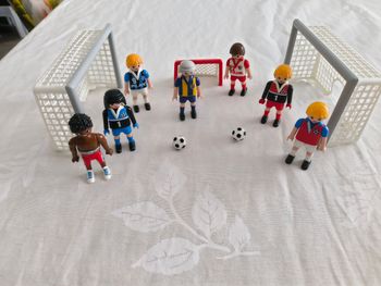 Lot playmobil foot
