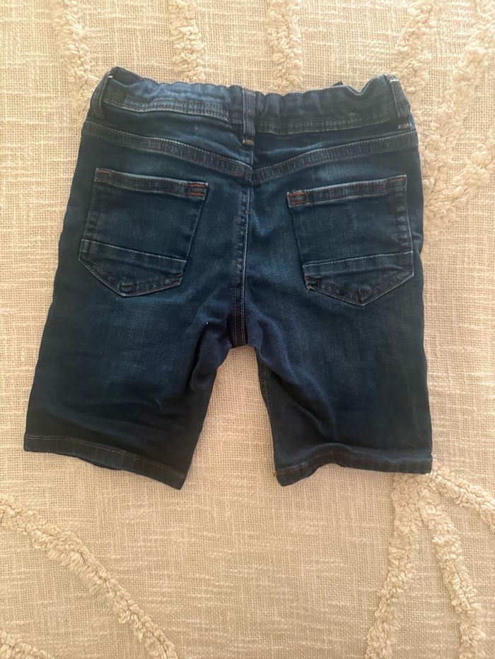 Short en jean Primark 4/5 ans bleu foncé - photo numéro 3
