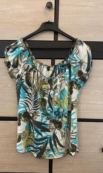 T-shirt vintage style Tropical - Taille 38/40