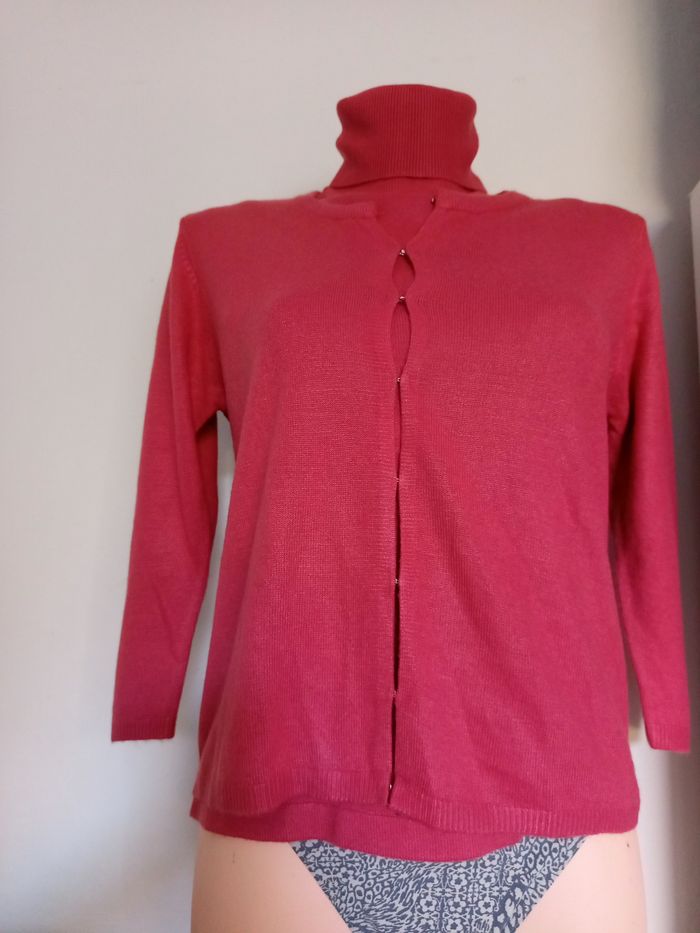Gilet et sous pull femme 2 pièces - photo numéro 4