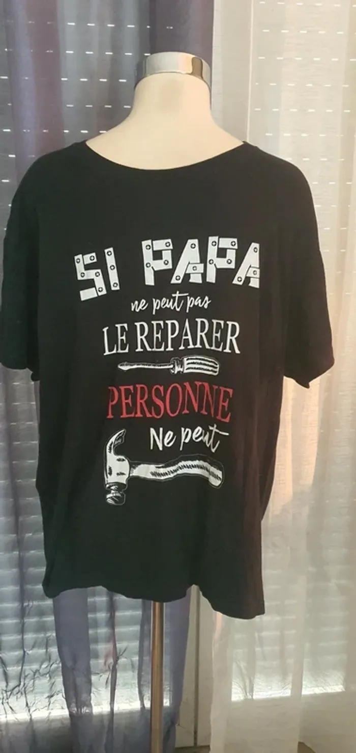Tee-shirt homme imprimé XXL