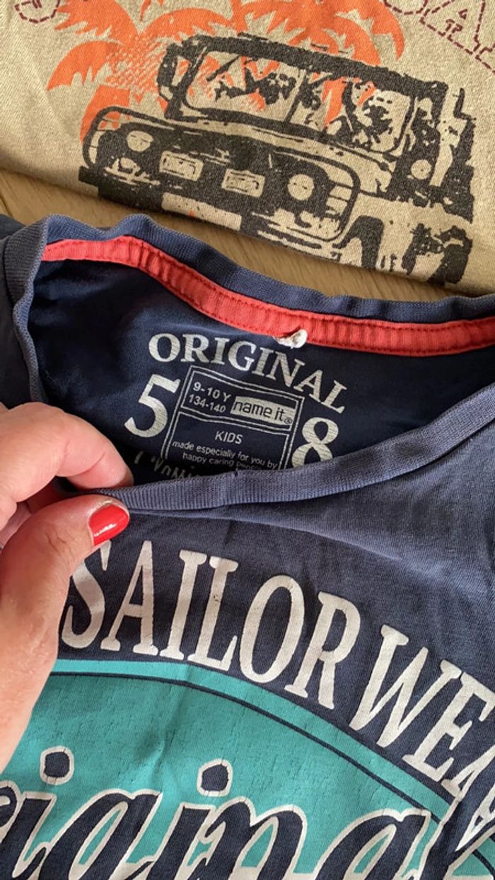 Lot de débardeurs tee shirt - photo numéro 2